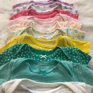 10 Short sleeve onesies!!